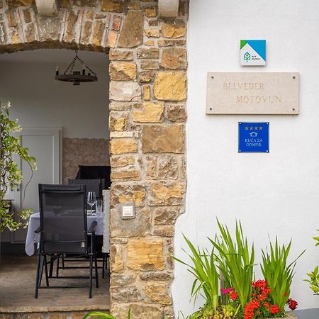 ליבאדה Holiday Home Belveder Motovun With Heated Pool מראה חיצוני תמונה
